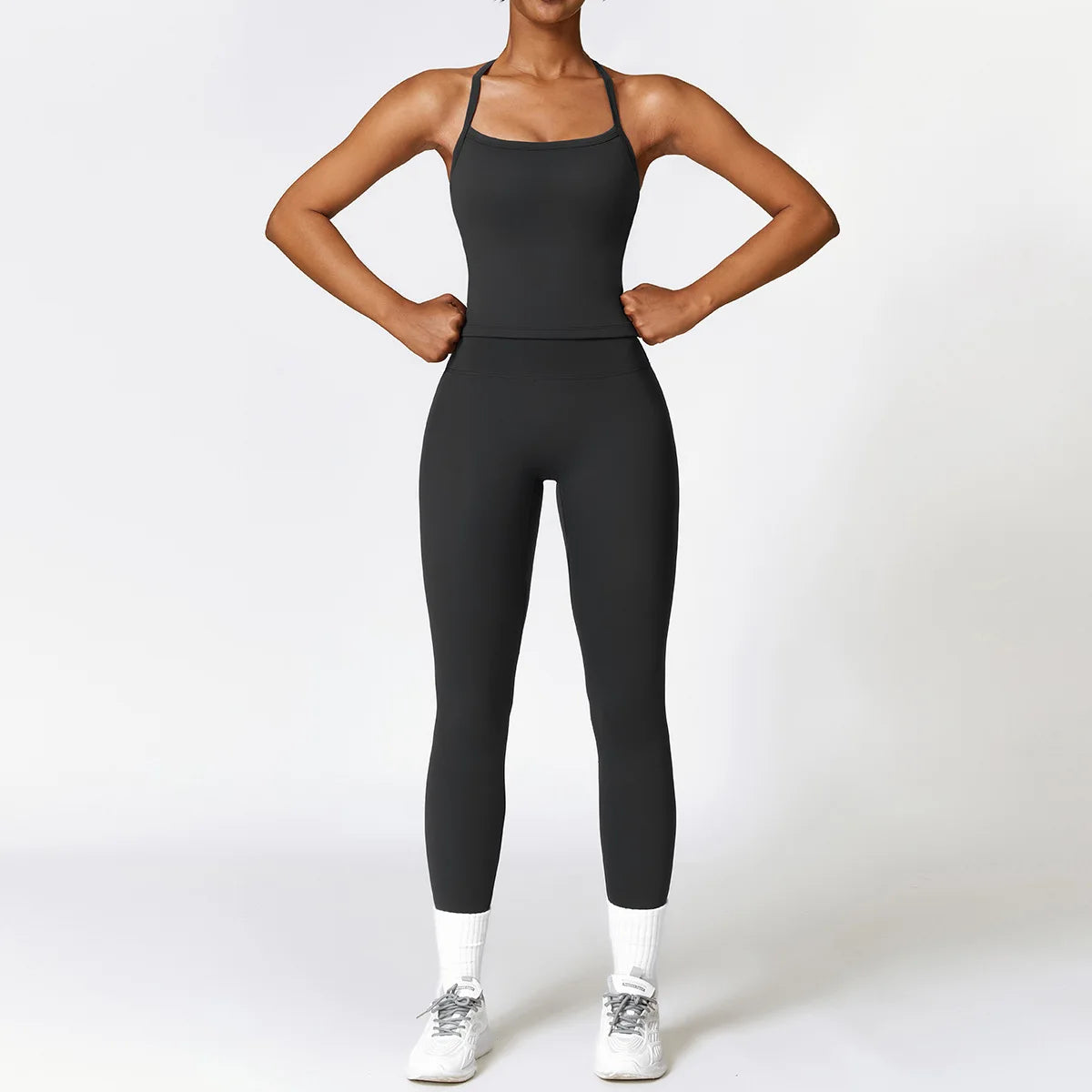 VirtueActive Wear | Thank top & Legging Gym set